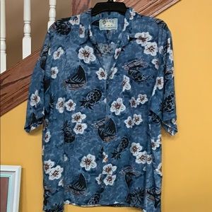 Hana Bay Hawaii Shirt with Pocket.